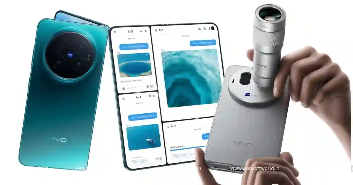 Vivo X Fold 6 भारत में लॉन्च, 200MP ZEISS कैमरा और 6900mAh बैटरी के साथ कीमत ने चौंकाया