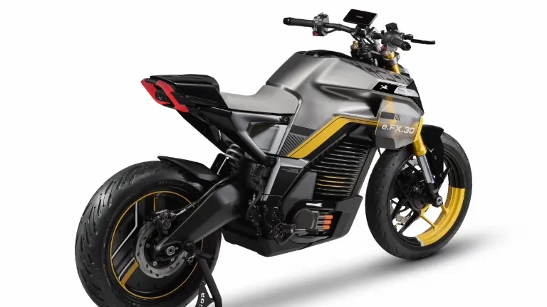 TVS eFX 3O Electric Bike Launched: जानिए इसके लुक, फीचर्स, रेंज, कीमत और लॉन्च अपडेट। 2 TVS eFX 3O Electric Bike Launched: जानिए इसके लुक, फीचर्स, रेंज, कीमत और लॉन्च अपडेट।