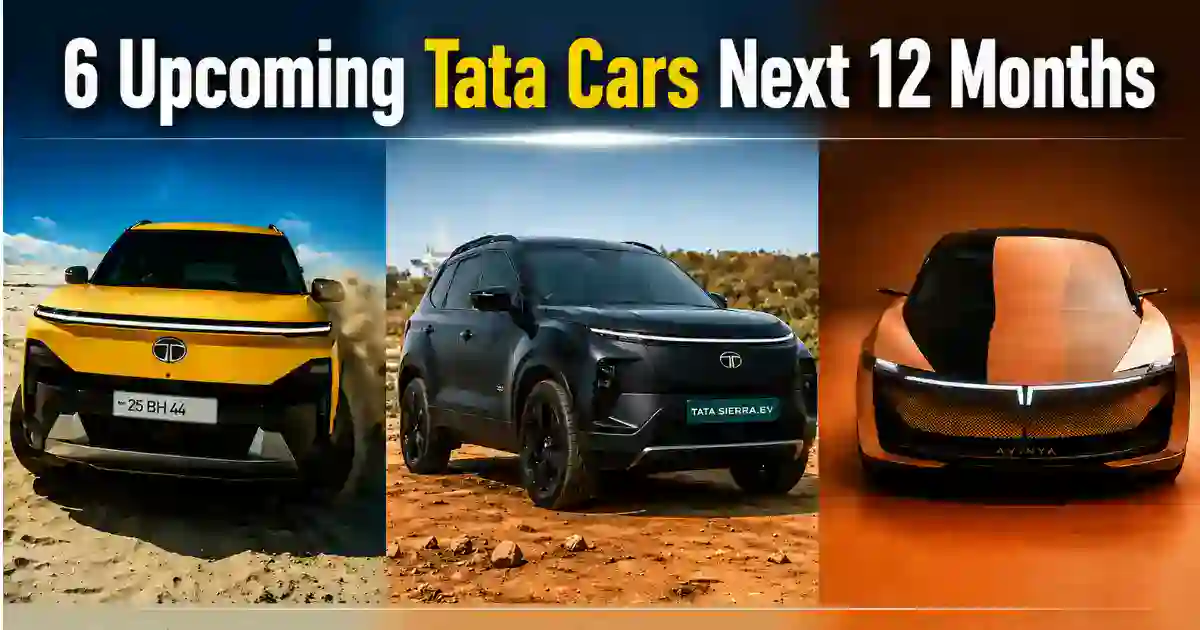 6 Upcoming Tata Cars Next 12 Months: टाटा की आने वाली नई SUV और EV कारें बदल सकती हैं भारतीय बाजार
