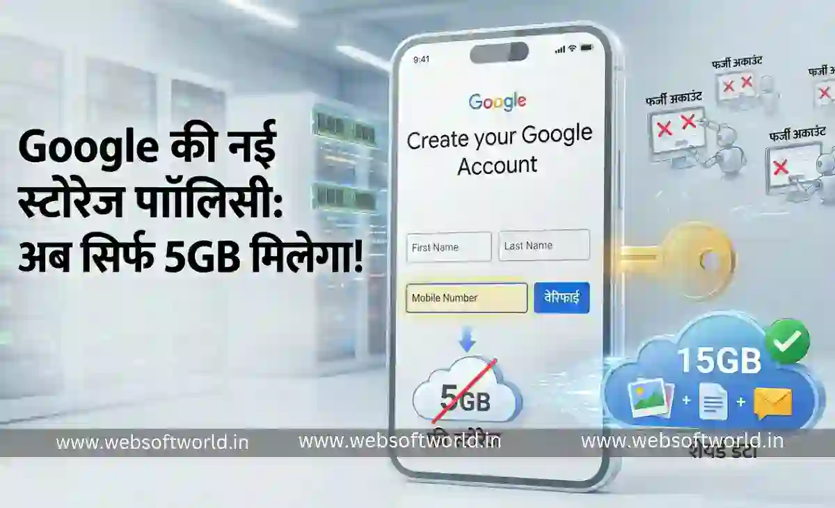 Google Ki New Storage Policy: Google ने यूजर्स को दिया बड़ा झटका, अब फ्री स्टोरेज के लिए करना होगा ये जरूरी काम!