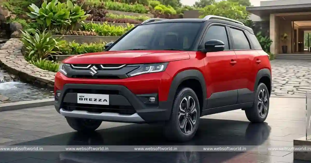 Maruti Suzuki Brezza Facelift Launch: New Brezza 2026 का डिजाइन और फीचर्स हुए लीक 2 Maruti Suzuki Brezza Facelift Launch: New Brezza 2026 का डिजाइन और फीचर्स हुए लीक