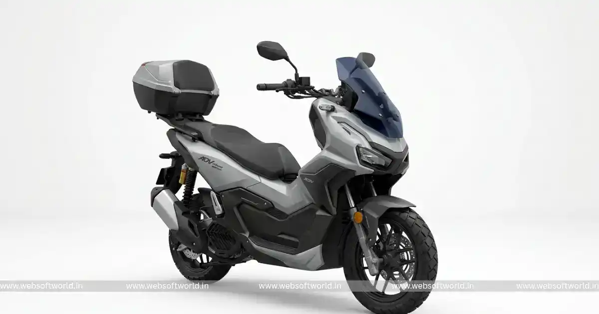 Honda ADV160 के नए फीचर्स का खुलासा, 27L स्टोरेज और E85 इंजन