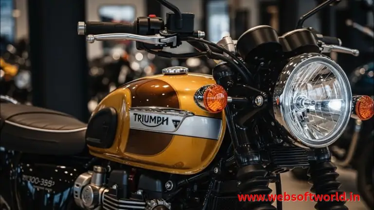 Triumph Scrambler 350 XC 2026: अप्रैल 2026 में आ रही दमदार Scrambler बाइक! कीमत ₹2.60 लाख से शुरू, Royal Enfield को मिलेगी कड़ी टक्कर Triumph Scrambler 350 XC 2026: अप्रैल 2026 में आ रही दमदार Scrambler बाइक! कीमत ₹2.60 लाख से शुरू, Royal Enfield को मिलेगी कड़ी टक्कर